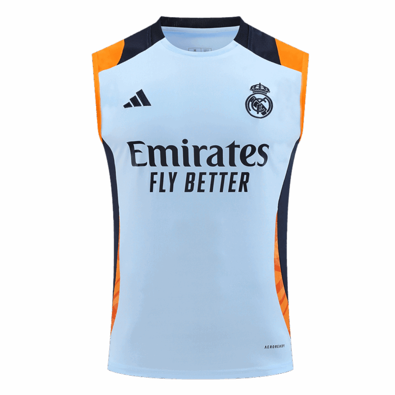 Real Madrid Pre-Match Sleeveless Vest 2024/25