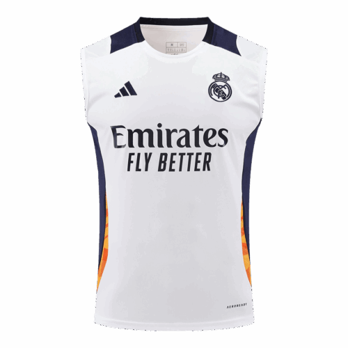 Real Madrid Pre-Match Sleeveless Vest 2024/25