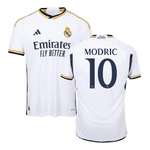 MODRIĆ #10 Real Madrid Home Authentic Jersey 2023/24
