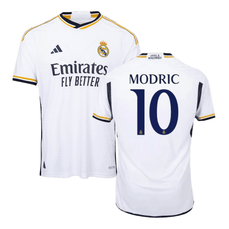 MODRIĆ #10 Real Madrid Home Authentic Jersey 2023/24