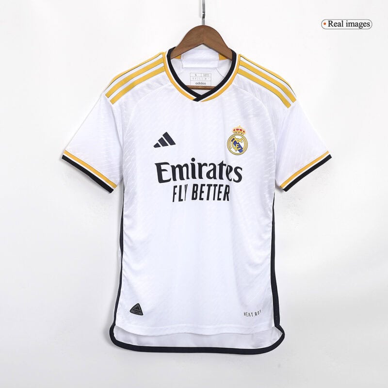 CAMPEONES #36 Real Madrid Home Authentic Soccer Jersey 2023/24