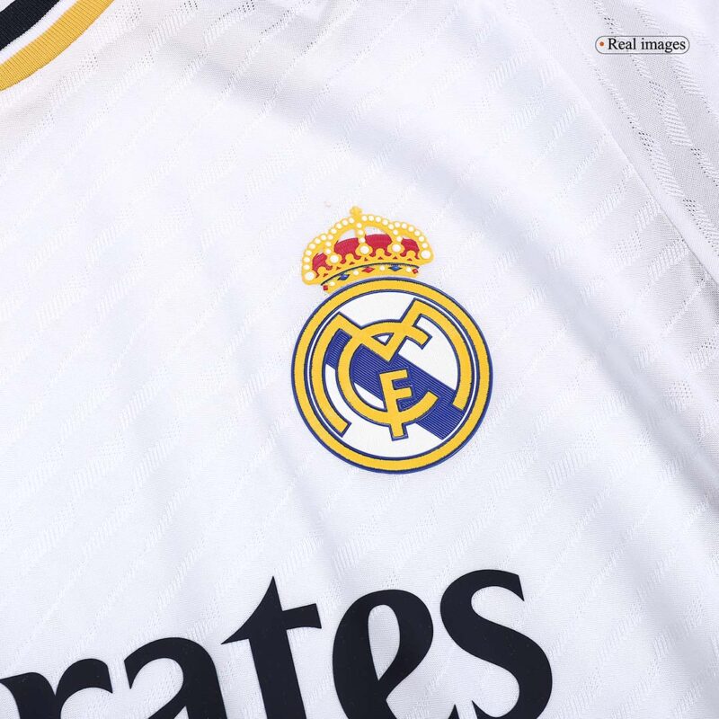 CAMPEONES #36 Real Madrid Home Authentic Soccer Jersey 2023/24