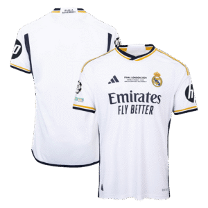 Real Madrid Home Authentic Soccer Jersey 2023/24 - UCL FINAL