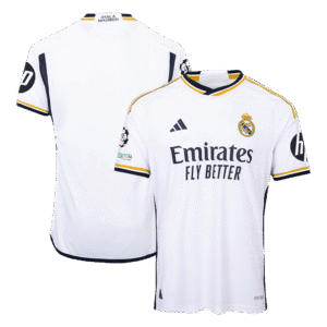 Real Madrid Home Authentic Soccer Jersey 2023/24 - UCL