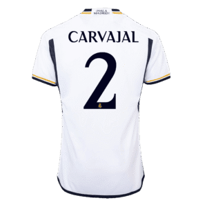 CARVAJAL #2 Real Madrid Home Authentic Soccer Jersey 2023/24