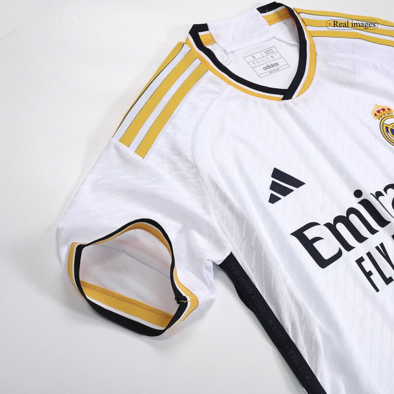 CARVAJAL #6 CHAMPIONS Real Madrid Home Authentic Soccer Jersey 2023/24