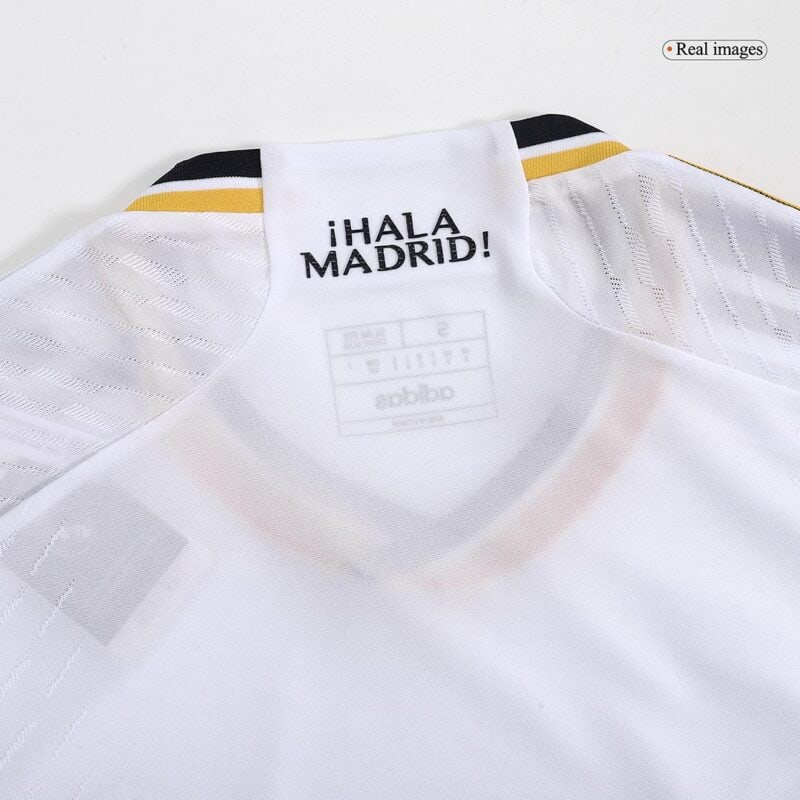 CARVAJAL #6 CHAMPIONS Real Madrid Home Authentic Soccer Jersey 2023/24