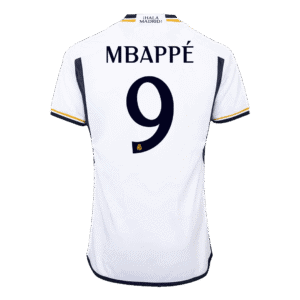 MBAPPÉ #9 Real Madrid Home Authentic Soccer Jersey 2023/24
