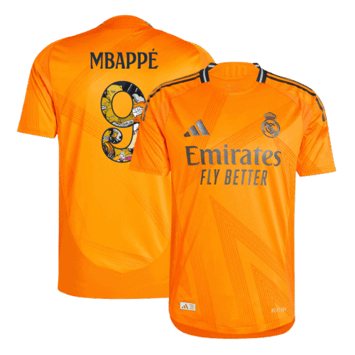 MBAPPÉ #9 Real Madrid Away Authentic Soccer Jersey 2024/25