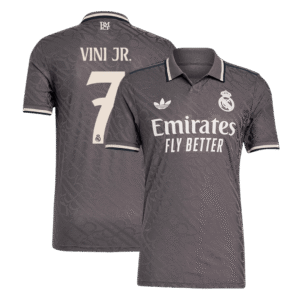 VINI JR. #7 Real Madrid Third Away Authentic Soccer Jersey 2024/25