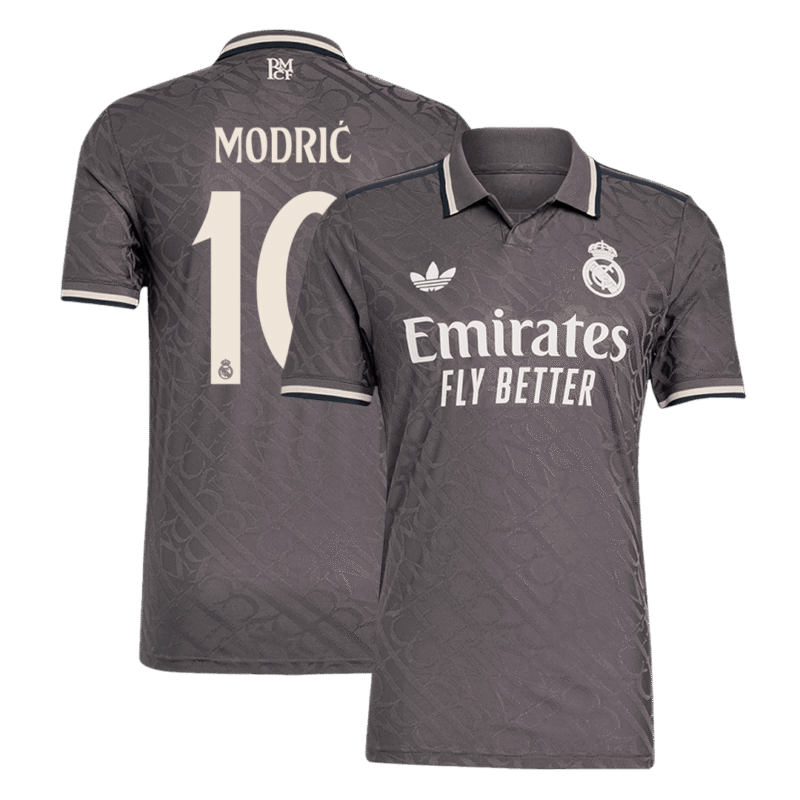 MODRIĆ #10 Real Madrid Third Away Authentic Soccer Jersey 2024/25