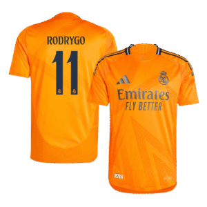 RODRYGO #11 Real Madrid Away Authentic Soccer Jersey 2024/25