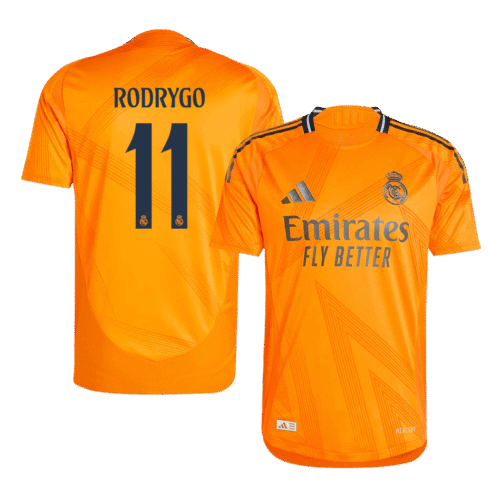 RODRYGO #11 Real Madrid Away Authentic Soccer Jersey 2024/25