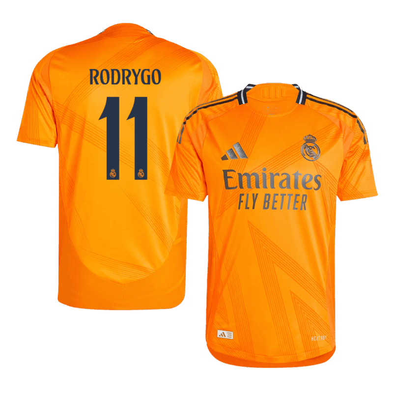 RODRYGO #11 Real Madrid Away Authentic Soccer Jersey 2024/25