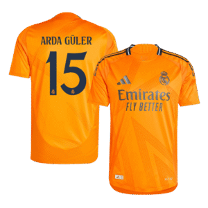 ARDA GÜLER #15 Real Madrid Away Authentic Soccer Jersey 2024/25
