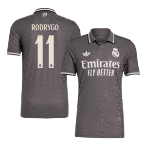 RODRYGO #11 Real Madrid Third Away Authentic Soccer Jersey 2024/25