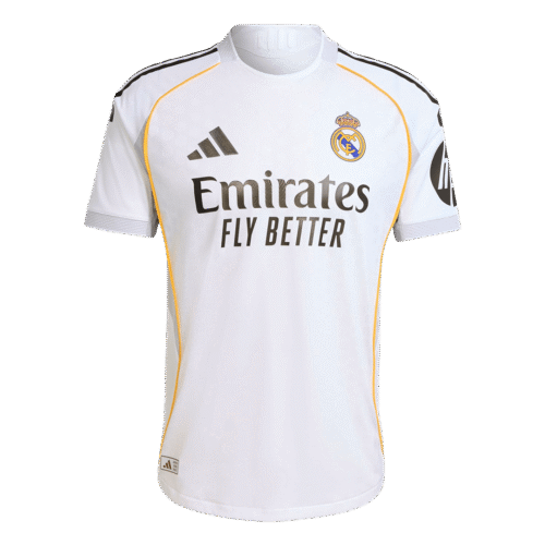 Real Madrid Home Authentic Soccer Jersey 2025/26