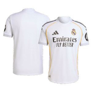 Real Madrid Home Authentic Soccer Jersey 2025/26
