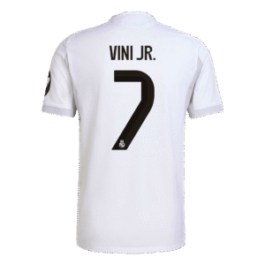 VINI JR. #7 Real Madrid Home Authentic Soccer Jersey 2025/26