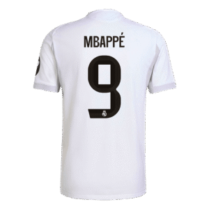 MBAPPÉ #9 Real Madrid Home Authentic Soccer Jersey 2025/26