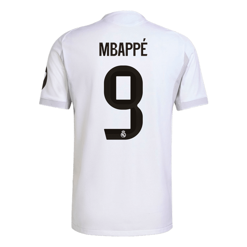 MBAPPÉ #9 Real Madrid Home Authentic Soccer Jersey 2025/26