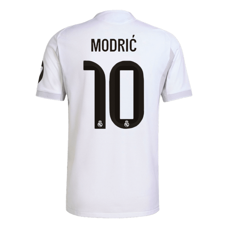 MODRIĆ #10 Real Madrid Home Authentic Soccer Jersey 2025/26