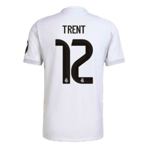 TRENT #12 Real Madrid Home Authentic Soccer Jersey 2025/26