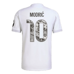 MODRIĆ Special #10 Real Madrid Home Authentic Soccer Jersey 2025/26