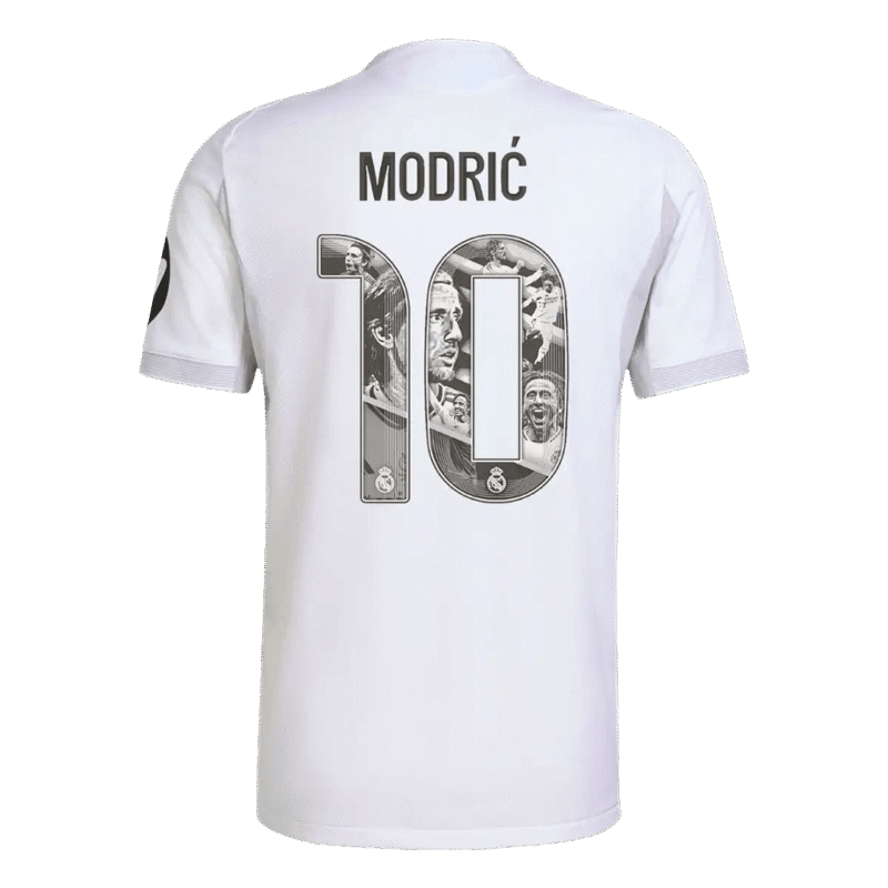MODRIĆ Special #10 Real Madrid Home Authentic Soccer Jersey 2025/26
