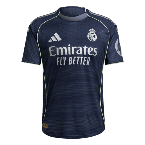 Real Madrid Away Authentic Soccer Jersey 2025/26