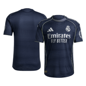 Real Madrid Away Authentic Soccer Jersey 2025/26