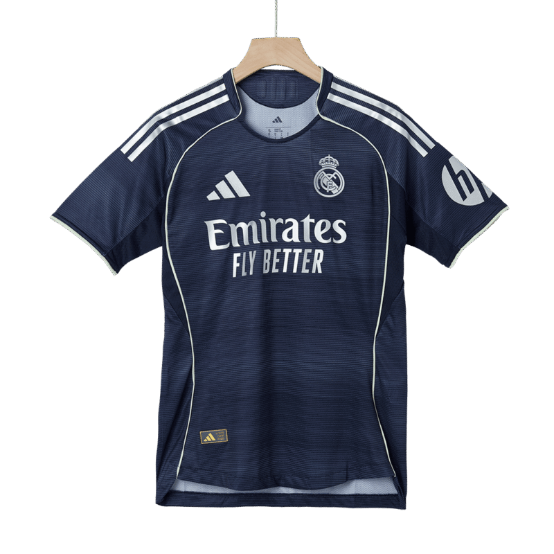 Real Madrid Away Authentic Soccer Jersey 2025/26