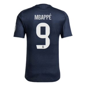 MBAPPÉ #9 Real Madrid Away Authentic Soccer Jersey 2025/26