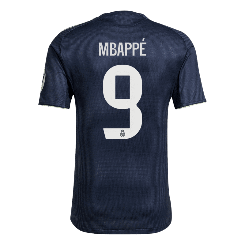 MBAPPÉ #9 Real Madrid Away Authentic Soccer Jersey 2025/26