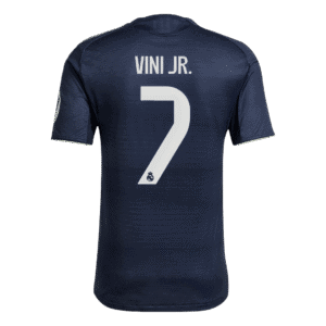 VINI JR. #7 Real Madrid Away Authentic Soccer Jersey 2025/26