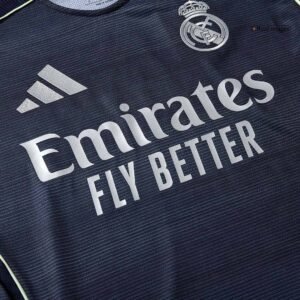 BELLINGHAM #5 Real Madrid Away Authentic Soccer Jersey 2025/26