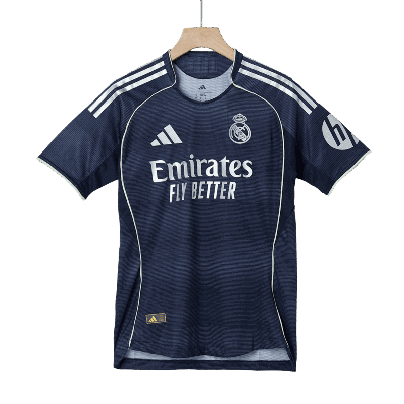 BELLINGHAM #5 Real Madrid Away Authentic Soccer Jersey 2025/26