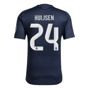 HUIJSEN #24 Real Madrid Away Authentic Soccer Jersey 2025/26