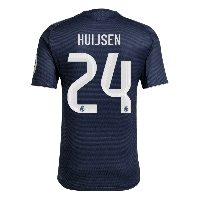 HUIJSEN #24 Real Madrid Away Authentic Soccer Jersey 2025/26