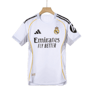 HUIJSEN #24 Real Madrid Home Authentic Soccer Jersey 2025/26
