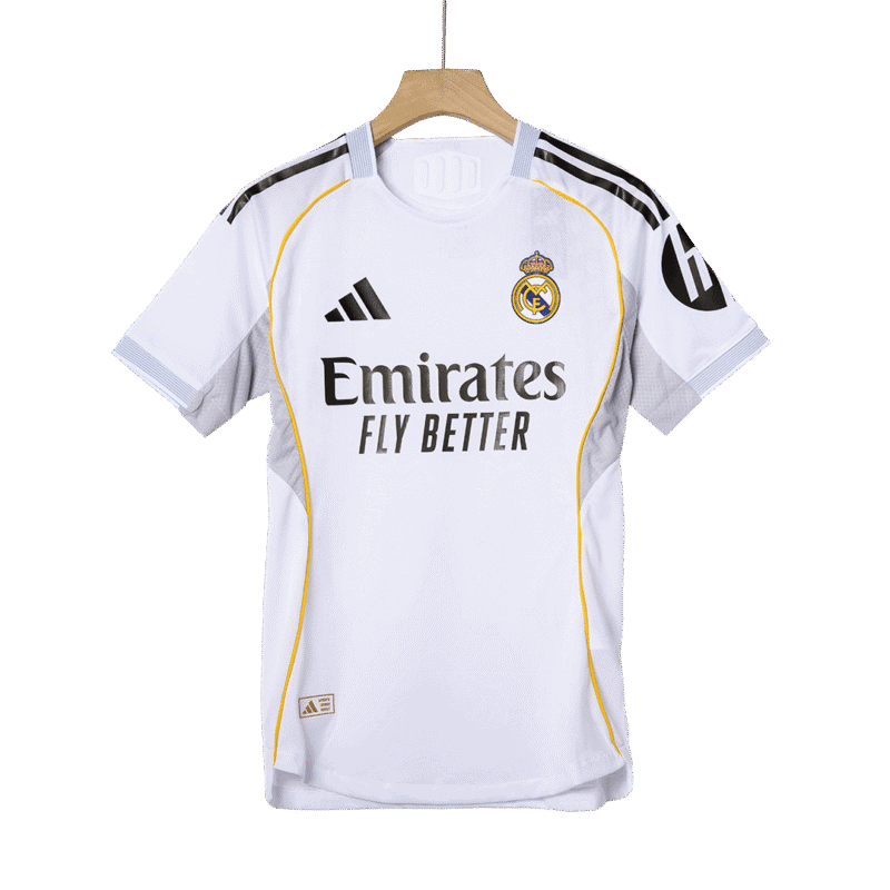 HUIJSEN #24 Real Madrid Home Authentic Soccer Jersey 2025/26