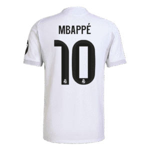 MBAPPÉ #10 Real Madrid Home Authentic Soccer Jersey 2025/26