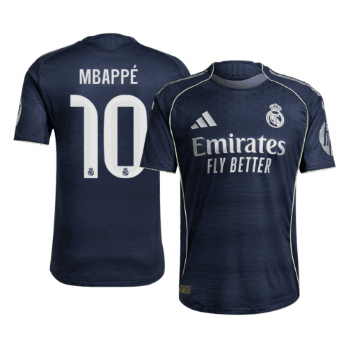 MBAPPÉ #10 Real Madrid Away Authentic Soccer Jersey 2025/26