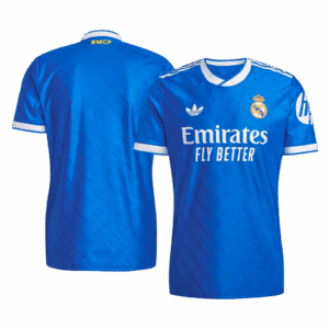 Real Madrid Third Away Authentic Soccer Jersey 2025/26
