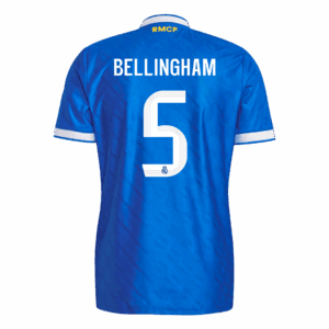 BELLINGHAM #5 Real Madrid Third Away Authentic Soccer Jersey 2025/26
