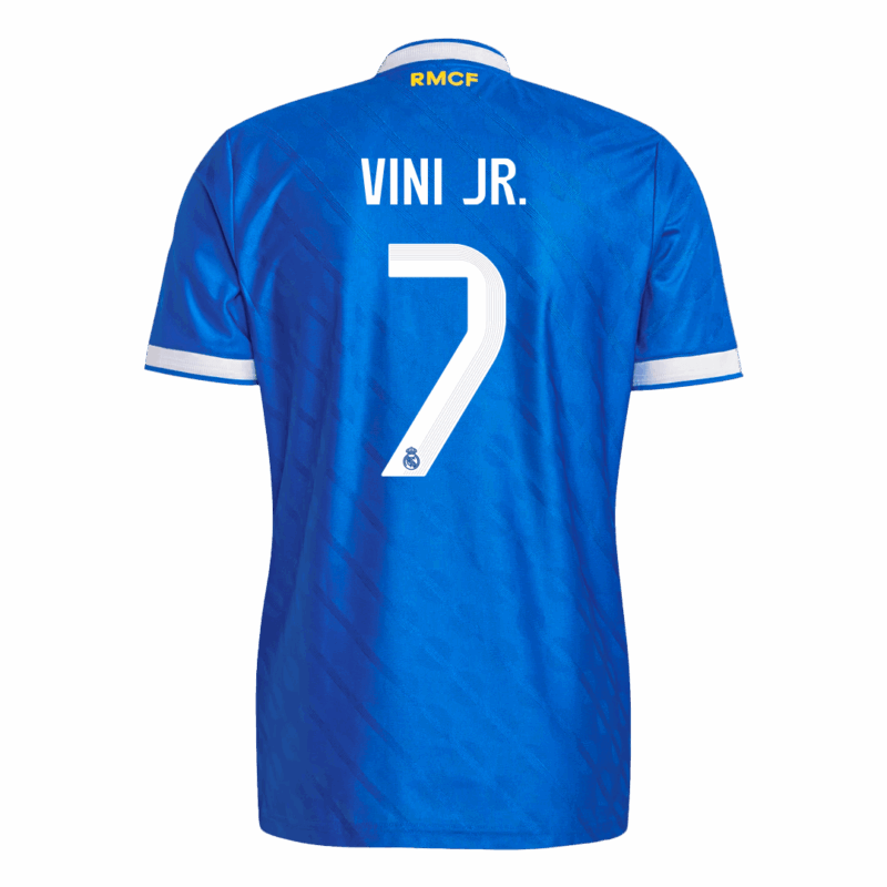 VINI JR. #7 Real Madrid Third Away Authentic Soccer Jersey 2025/26
