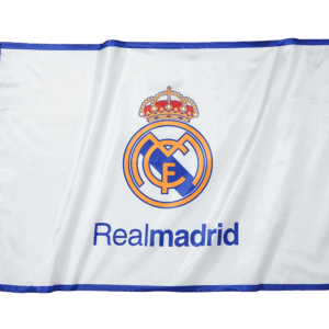 Real Madrid Team Flag White