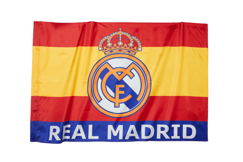 Real Madrid Team Flag Red