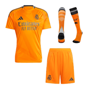 Real Madrid Away Soccer Jersey Kit(Jersey+Shorts+Socks) 2024/25