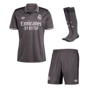 Real Madrid Third Away Jerseys Full Kit 2024/25